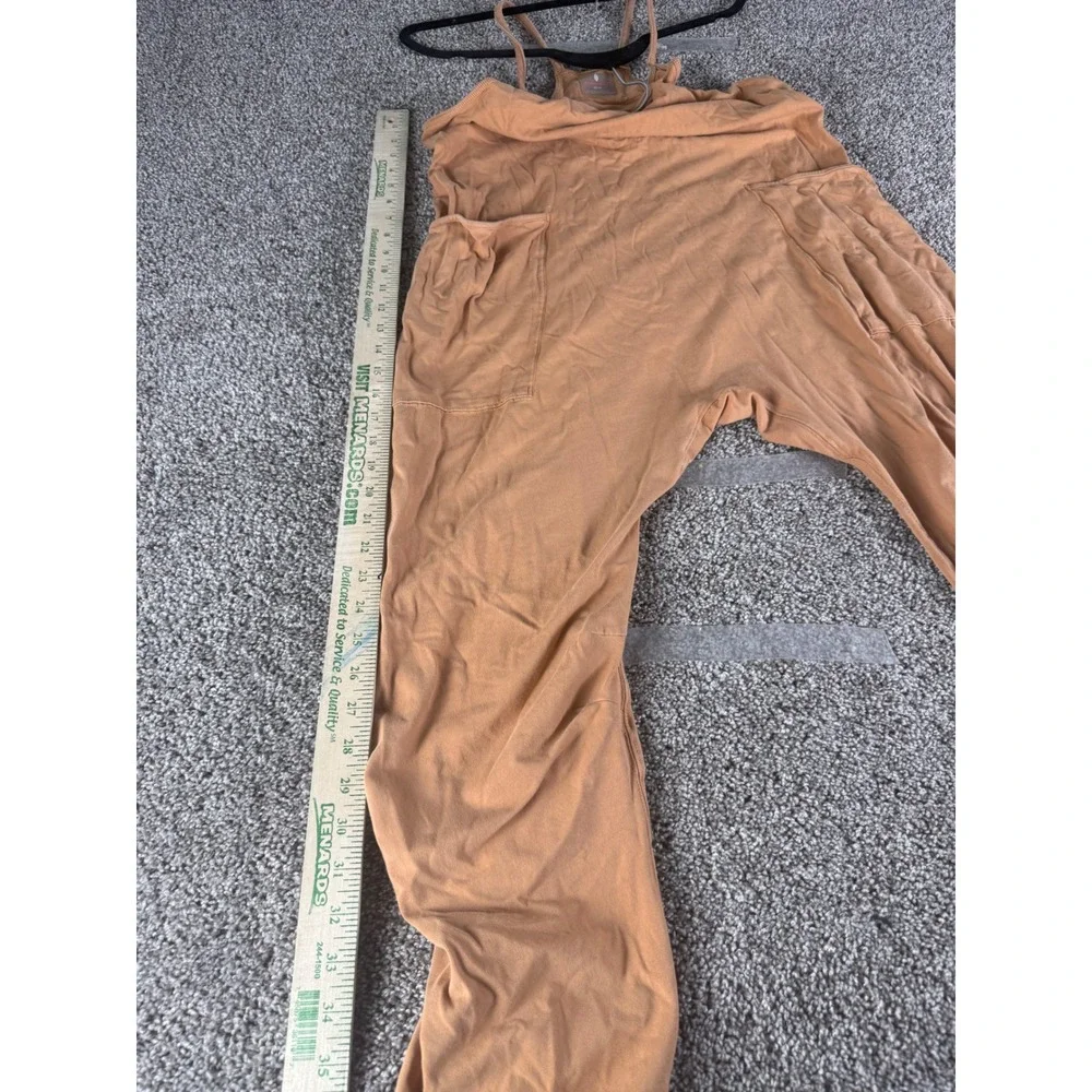 Free People FP Movement Hot Shot Onesie Jumpsuit Ginger Orange XS TP